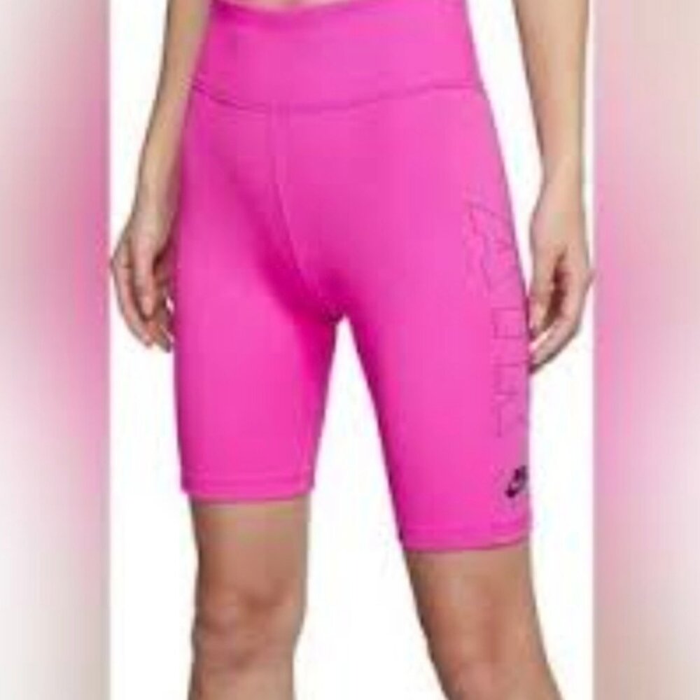 Nike Air NSW Women's Bike Shorts Tight Fire Pink